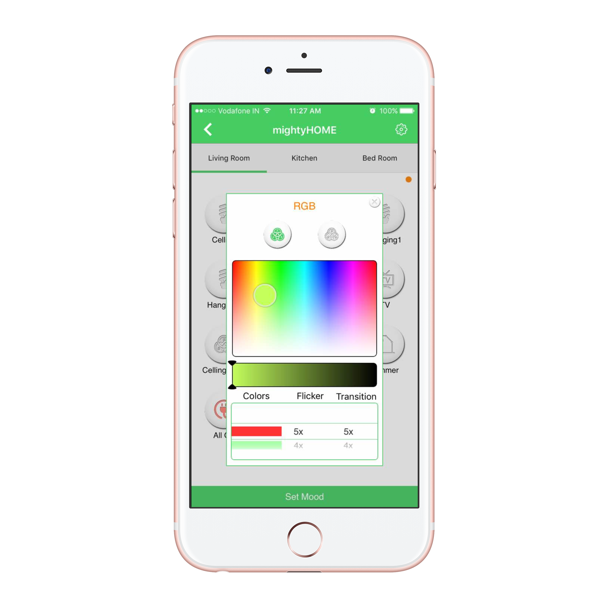 mightyhome rgb app